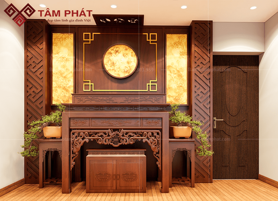 nội thất phòng thờ gia tiên