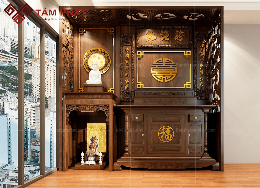 nội thất phòng thờ gia tiên