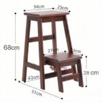 Kích thước của ghế thắp hương 2 bậc gấp gọn