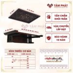 Kích thước bàn thờ treo tường chuẩn phong thủy