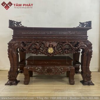Sập thờ gỗ Gụ mẫu ST-1260