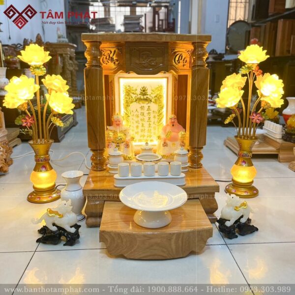 Bài vị cao cấp có chế độ bảo hành lâu năm, bảo trì mãi mãi.