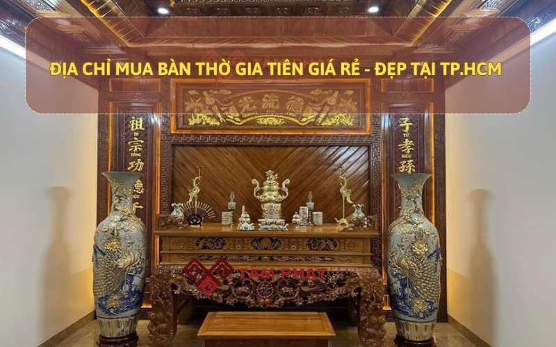 bàn thờ gia tiên tphcm