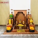 Bàn thờ chuẩn kích thước phong thủy, đem đến may mắn, tài lộc cho gia chủ.