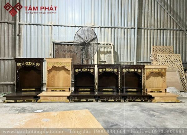Bàn thờ sắc nét, chuẩn phong thủy.