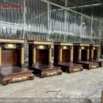 Bàn thờ Thần Tài Ông Địa BTT-3362 đa dạng kích thước màu sắc đẹp.