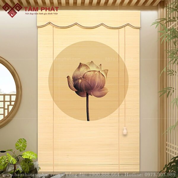 Mẫu rèm mành REM-0055 độc đáo, được yêu thích.