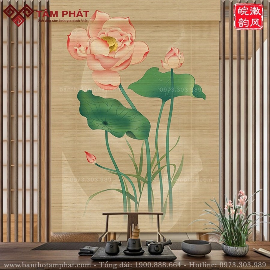 Phù hợp cho các không gian phòng thờ, bàn thờ. 