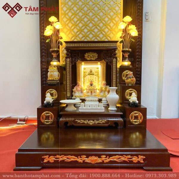 Bàn thờ chất lượng cao, đa dạng kích thước, màu sắc.