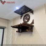 Bàn thờ treo tường hiện đại đa dạng kích thước và màu sắc.