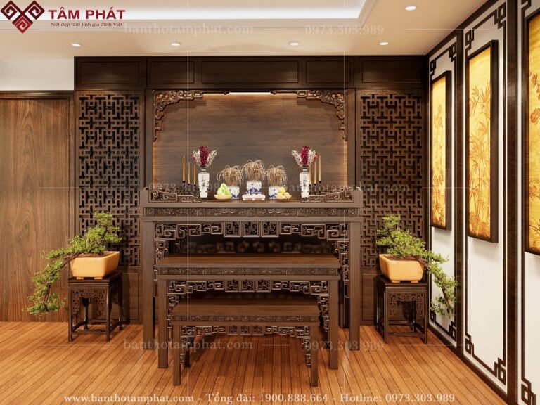 kích thước bàn thờ 1m75