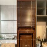 Thiết kế phòng thờ đơn giản hiện đại.