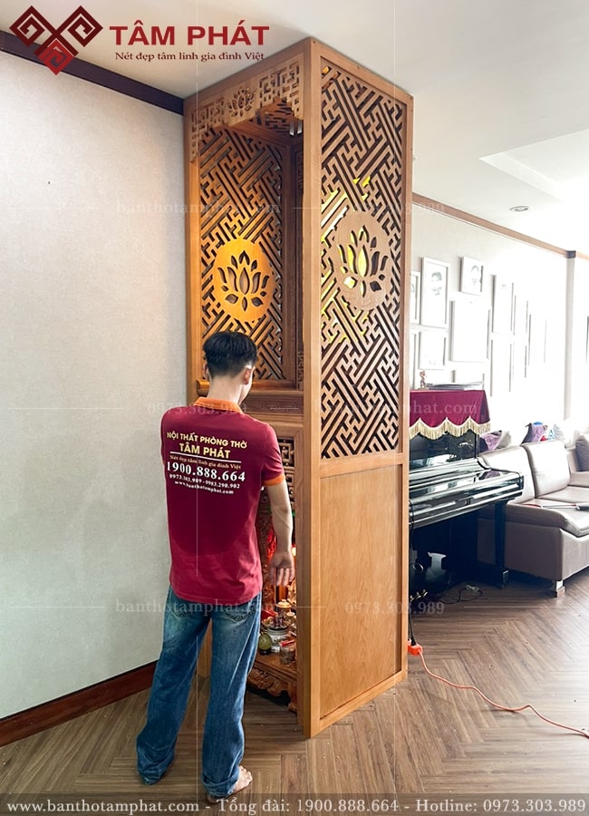 Hoàn thiện tỉ mỉ bởi đội ngũ kỹ thuật Tâm Phát có chuyên môn cao. 