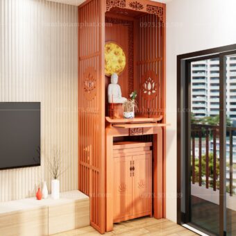 Phòng Thờ Hiện Đại Nên Trang Trí Mẫu Bàn Thờ Nào Phù Hợp?