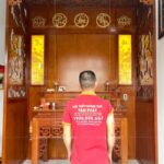 Không gian thờ đẹp được bố trí hài hòa, chuẩn phong thủy.