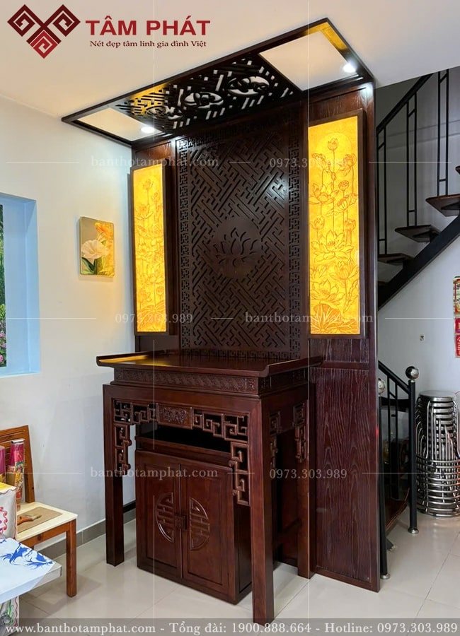 Miễn phí thi công lắp đặt công trình hài hòa, chuẩn phong thủy.