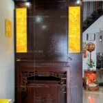 Phòng thờ gỗ đẹp có chế độ bảo hành lâu năm.