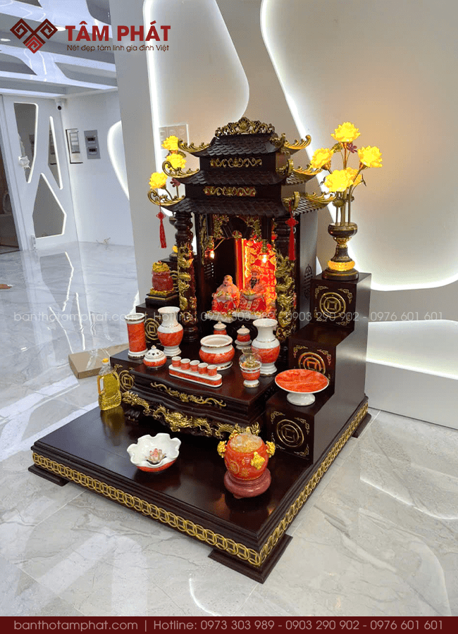 Chọn vị trí đặt bàn thờ Thần Tài tại văn phòng Chọn vị trí đặt bàn thờ Thần Tài tại văn phòng