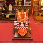 Chất liệu gỗ sồi cao cấp, có vân gỗ đẹp.