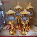 Thân hợp kim đồng chắc chắn, có độ bền cao.