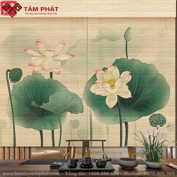 Tâm Phát cam kết về chất lượng tủ thờ và rèm che.