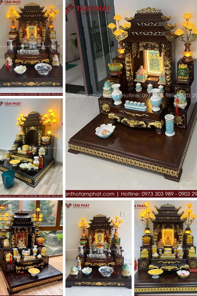Bộ bàn thờ Ông Địa cao cấp được nhiều Quý khách hàng lựa chọn