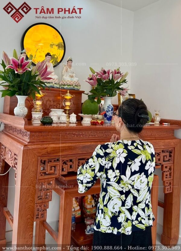 Dễ dàng thờ tự hương khói, cúng đơm.