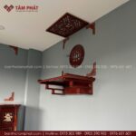 Bàn thờ treo màu cánh gián