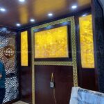 Mẫu vách ốp và trang trí mà gia chủ lựa chọn.