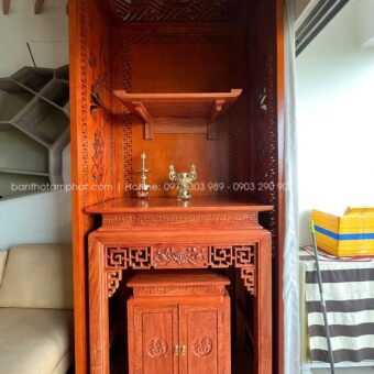Phòng thờ chung cư đẹp mẫu BT-1596
