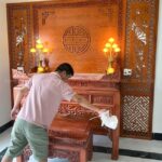 Phong cách thiết kế mang nét đẹp thờ tự trang trọng và linh thiêng