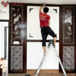 Tâm Phát hoàn thiện mẫu phòng thờ BT-1615 chi tiết, tỉ mỉ.