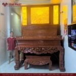 Mẫu phòng thờ đẹp có mặt của mẫu sập thờ ST-1608