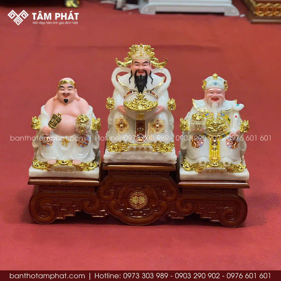Tượng Ông Tài Địa và Thần Tiền