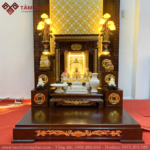Bày trí bàn thờ Ông Địa sang trọng