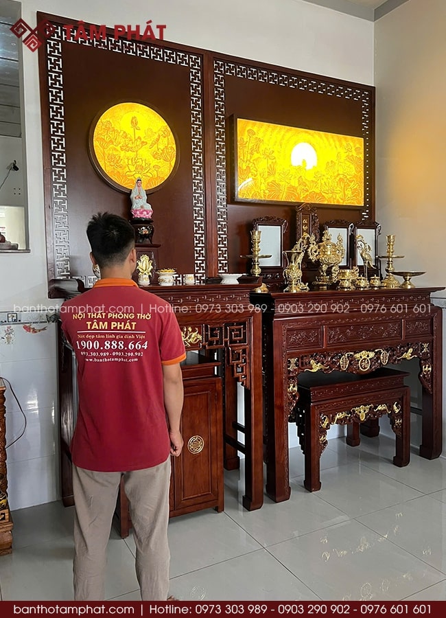 Thiết kế và thi công trọn gói bởi đội ngũ kỹ thuật viên có trình độ cao của Tâm Phát.