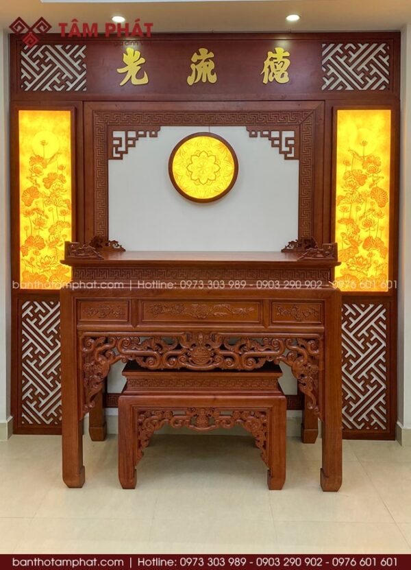 Mẫu phòng thờ đẹp BT-1622