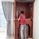 Thi công tỉ mỉ, chi tiết bởi đội ngũ thợ lành nghề, kinh nghiệm cao.