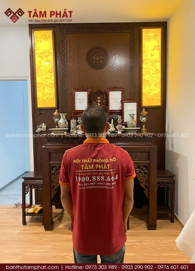 Hoàn thiện trọn gói bởi đội ngũ Bàn Thờ Tâm Phát.