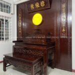 Bàn thờ tam cấp dễ dàng thờ tự, bài trí.