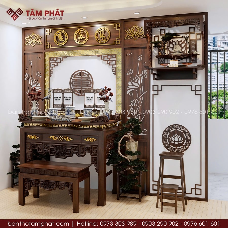 Thiết kề đẹp phù hợp phong thủy.