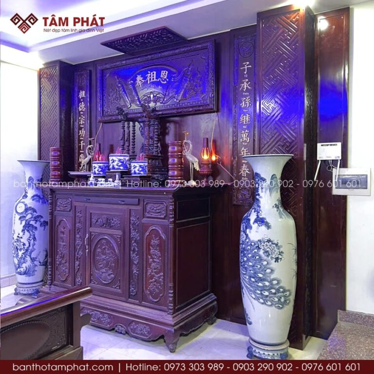 Bàn Thờ Tâm Phát Đặt Thiết Kế Bàn Thờ Theo Yêu Cầu