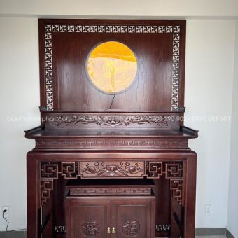 Phòng thờ nhỏ tại tầng mái mẫu BT-1655
