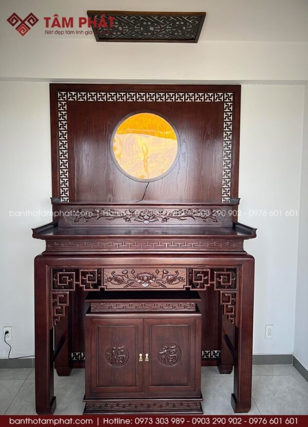 Phòng thờ nhỏ tại tầng mái mẫu BT-1655