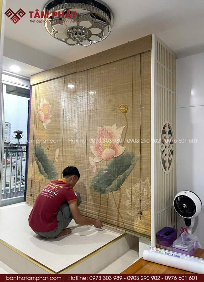 Rèm bàn thờ Tâm Phát - Chất lượng và uy tín số 1 hiện nay Rèm bàn thờ Tâm Phát - Chất lượng và uy tín số 1 hiện nay
