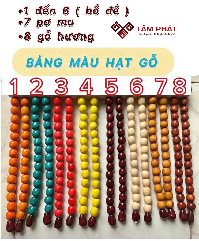 Rèm hạt gỗ đa dạng màu sắc và chất liệu Rèm hạt gỗ đa dạng màu sắc và chất liệu