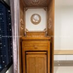 Phòng thờ chung cư cao cấp tại phòng khách mẫu BT-1670