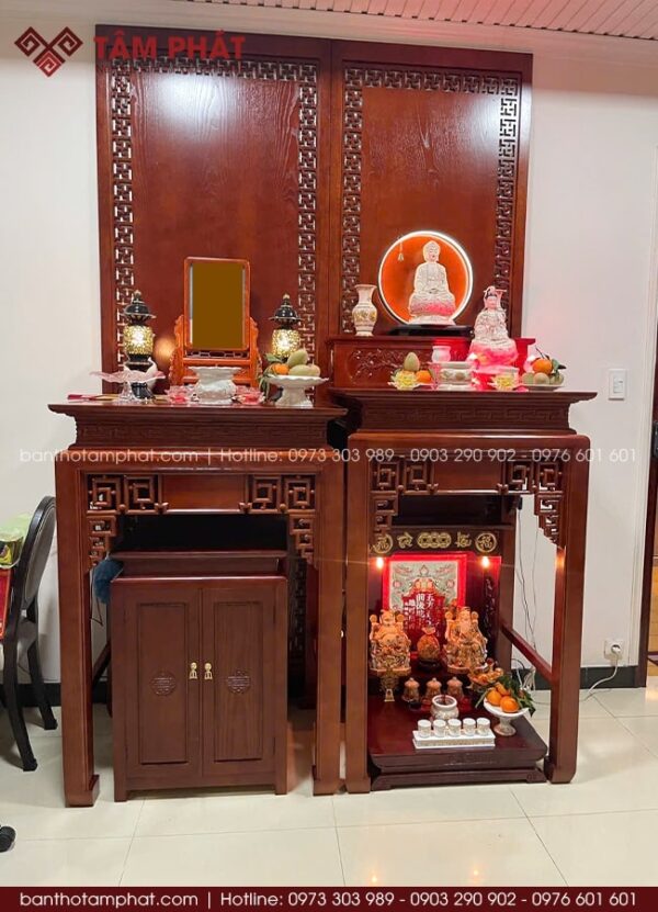 Gia chủ lựa chọn kích thước và màu sắc theo nhu cầu.