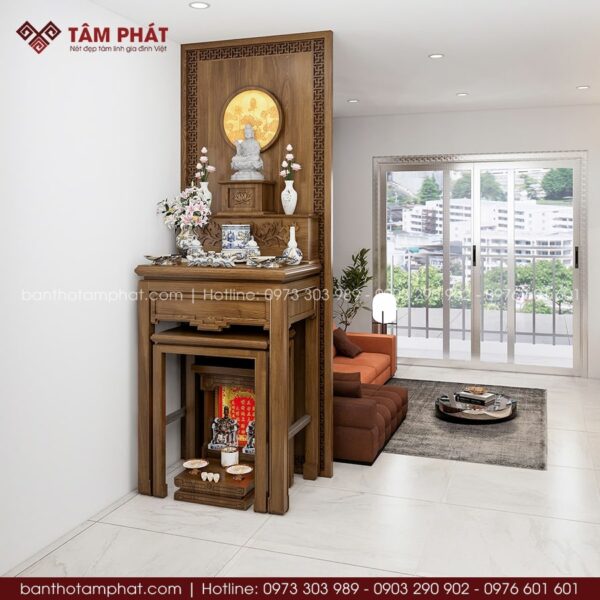Hướng phong thủy tốt có phương án thiết kế BT-1689 phù hợp.