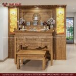 Mọi sự bài trí đều chuẩn phong thủy, đảm bảo sự hài hòa, trang nghiêm.